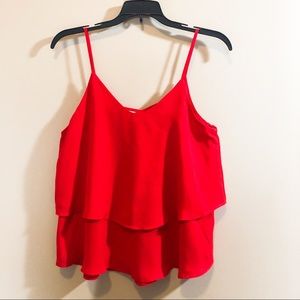 Miami tank top - size small - red